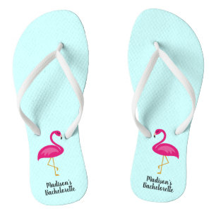 Flamingle Flamingo Bachelorette Party Teenslippers
