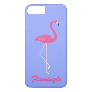 Flamingle Flamingo iPhone 7 Plus - paars Case-Mate iPhone Case