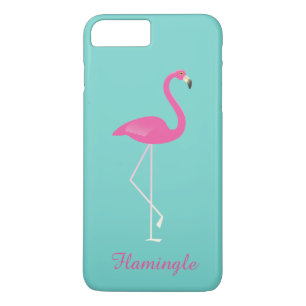 Flamingle Flamingo iPhone 7 Plus - turquoise Case-Mate iPhone Case