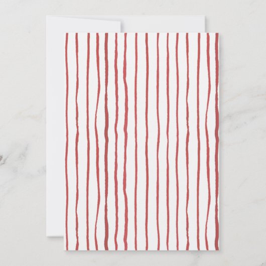 Flamingle & Jingle Santa Flamingo Kerstfeest Kaart (Achterkant)