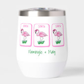 Flamingle & Mahj Gepersonaliseerde Flamingo Mahjon (Voorkant)