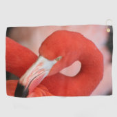 Flamingo 001 golfhanddoek (Horizontaal)