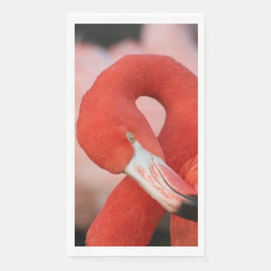 Flamingo 001 servet (Voorkant)