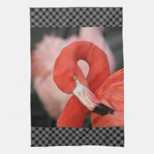 Flamingo 001 theedoek