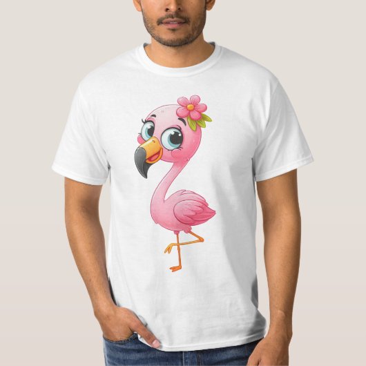 Flamingo 13 t-shirt (Voorkant)