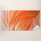 Flamingo 1 Beach Towels Strandlaken (Voorkant)