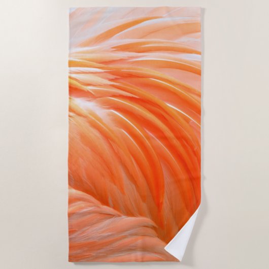 Flamingo 1 Beach Towels Strandlaken (Voorkant)