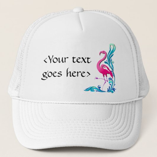 Flamingo 1 trucker pet (Voorkant)
