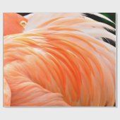 Flamingo 1 Verpakkingspapier Cadeaupapier (Vlak)