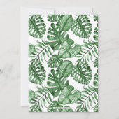 Flamingo 21st Birthday party Uitnodiging (Achterkant)