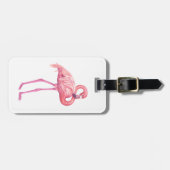 Flamingo 2 bagagelabel (Voorkant horizontaal)
