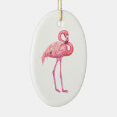 Flamingo 2 keramisch ornament (Rechts)