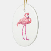Flamingo 2 keramisch ornament (Links)