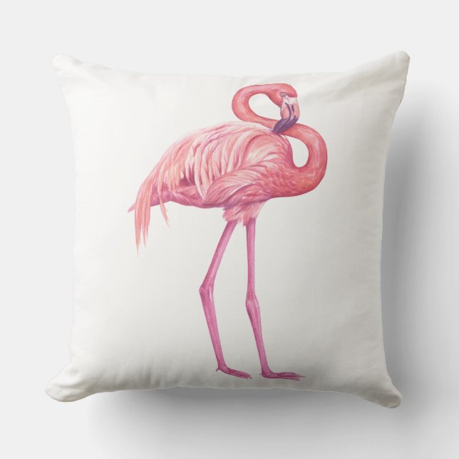 Flamingo 2 kussen (Voorkant)