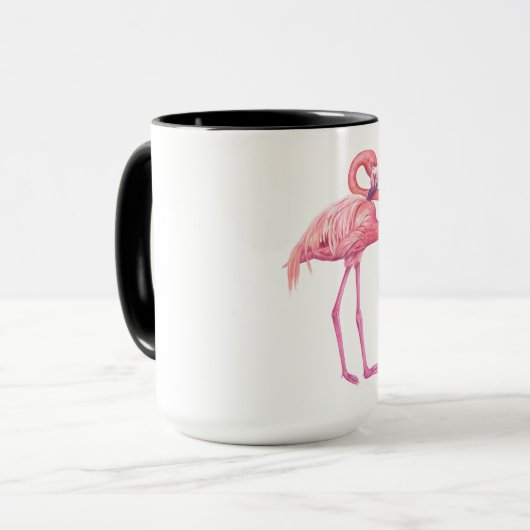 Flamingo 2 mok (Voorkant links)