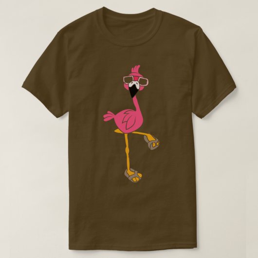 Flamingo 2 t-shirt (Design voorkant)