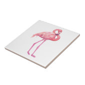 Flamingo 2 tegeltje (Zijkant)