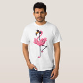Flamingo 3 t-shirt (Voorkant volledig)