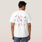 Flamingo 6 t-shirt (Achterkant volledig)