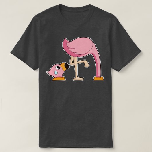 Flamingo Aarde gat T-shirt (Design voorkant)