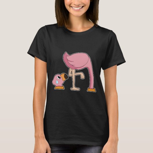 Flamingo Aarde gat T-shirt (Voorkant)