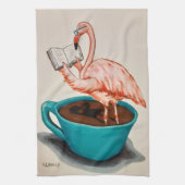 Flamingo Absurdi-tea towel Theedoek (Verticaal)