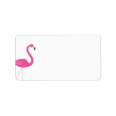 Flamingo Adresetiketten Etiket (Voorkant)