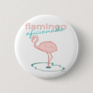 Flamingo Aficionado Ronde Button 5,7 Cm
