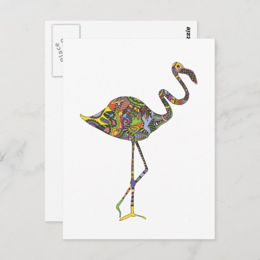 FLAMINGO.ai Briefkaart (Voorkant / Achterkant)