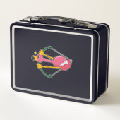 Flamingo als Pijl met Bow (Achterkant)