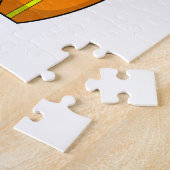 Flamingo als Surfer met Surfboard.PNG Legpuzzel (Zijkant)