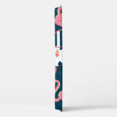 Flamingo and Lilies Tropische  naadloze vlek Case-Mate iPhone Case (Achterkant / Rechts)