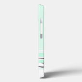 Flamingo Aqua iPad m Mini hoesje (Achterkant / Links)