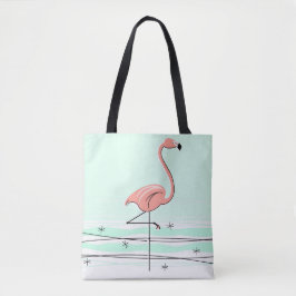 Flamingo Aqua over tas
