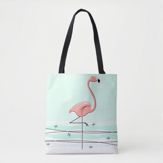 Flamingo Aqua over tas (Voorkant)