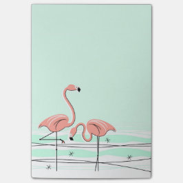 Flamingo Aqua Pair verticaal Post-it® Notes