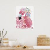  Flamingo Art 2 Poster (Keuken)
