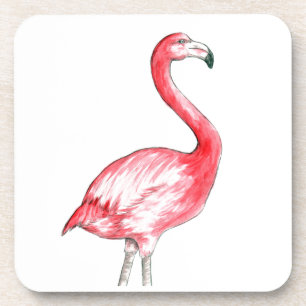 Flamingo Art Bier Onderzetter