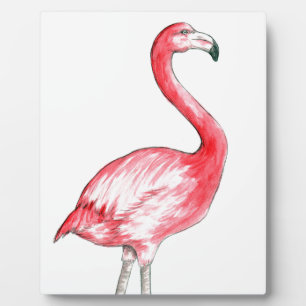 Flamingo Art Fotoplaat