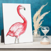 Flamingo Art Fotoplaat (Zijkant)