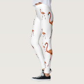 Flamingo Art Leggings (Links)