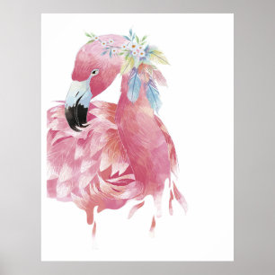  Flamingo Art Poster