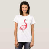 Flamingo Art T-shirt (Voorkant volledig)