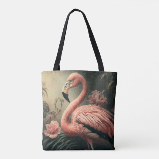 FLAMINGO ART TAS PORTEMONNEE (Achterkant)
