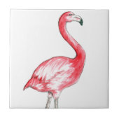 Flamingo Art Tegeltje (Voorkant)