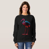 Flamingo artwork  animal  animal flamingo 2 trui (Voorkant volledig)