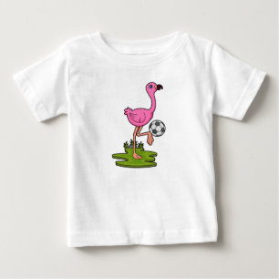 Flamingo as Soccer player with Soccer