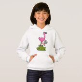 Flamingo as Soccer player with Soccer (Voorkant volledig)