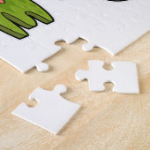 Flamingo as Soccer player with Soccer Legpuzzel (Zijkant)