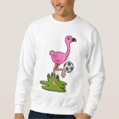 Flamingo as Soccer player with Soccer Trui (Voorkant)
